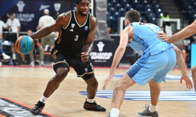 DWAYNE BACON Dvejn Bejkon, kosarkas Dubaia, na utakmici VTB Lige Superkupa, protiv Zenita, u Beogradskoj Areni. Beograd, 24.09.2025. foto: Nebojsa Parausic Kosarka, VTB Super kup, Zenit, Dubai