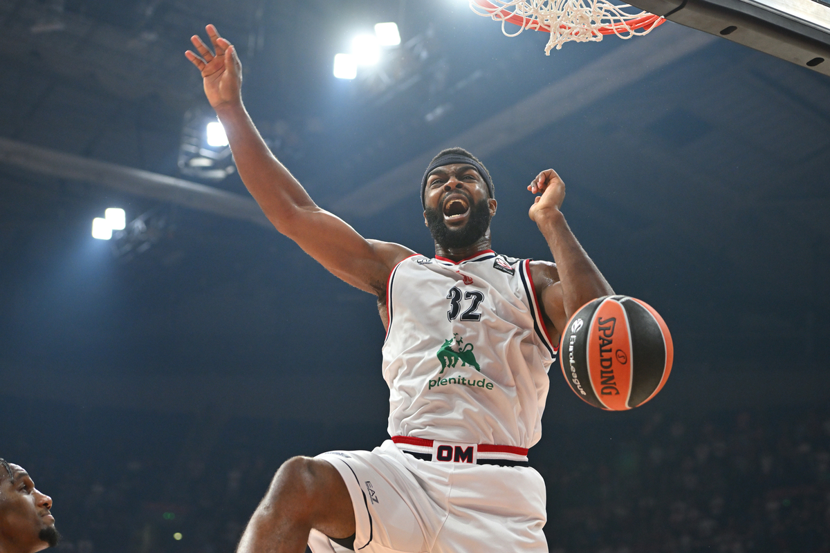 JOSH NEBO Dzos Nebo kosarkas Armani Olimpija Milano na utakmici Evrolige protiv Crvene zvezde u hali Beogradska arena, Beograd 30.09.2025. godine Foto: Marko Metlas Kosarka, Crvena zvezda, Evroliga, Armani Olimpija Milano