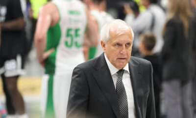 ZELJKO OBRADOVIC trener kosarkasa Partizana na utakmici ABA lige protiv Krke u hali Beogradska Arena, Beograd 06.10.2025. godine Foto: Ivica Veselinov / MN PRESS KOSARKA, BASKETBALL, ABA LIGA, ABA LEAGUE, JADRANSKA LIGA, ADRIATIC LEAGUE, KK PARTIZAN, KRKA NOVO MESTO