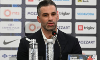 Promocija DUSANA ALIMPIJEVICA novog selektora kosarkaske reprezentacije Srbije, u hotelu Kraun Plaza. DUSAN ALIMPIJEVIC Beograd, 11.10.2025. foto: Nebojsa Parausic Kosarka, Srbija, Crowne Plaza