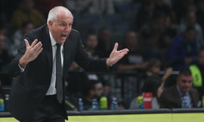 ZELIMIR OBRADOVIC ZELJKO trener kosarkasa Partizana na utakmici Jadranske ABA lige protiv FMP Zeleznika u hali Beogradska arena, Beograd 20.10.2025. godine Foto: MN PRESS Kosarka, Partizan, Jadranska ABA liga, FMP Zeleznik