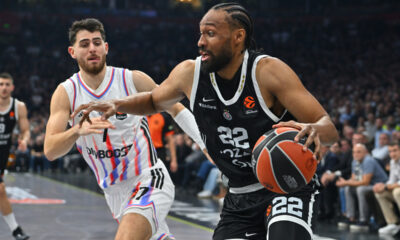 JABARI PARKER Dzabari Parker kosarkas Partizana na utakmici Evrolige protiv Pariza u hali Beogradska arena, Beograd 24.10.2025. godine Foto: Marko Metlas Kosarka, Partizan, Evroliga, Pariz