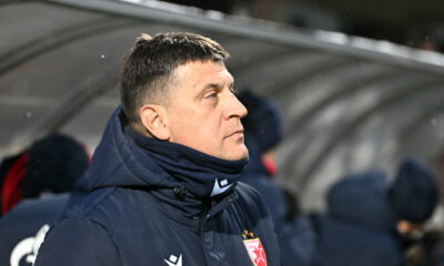 VLADAN MILOJEVIC, trener fudbalera Crvene zvezde, na prvenstvenoj utakmici protiv Javora, na stadionu kraj Moravice. Ivanjica, 23.11.2025. foto: Mladjan Ivanovic / MN Press Fudbal, Javor, Crvena zvezda