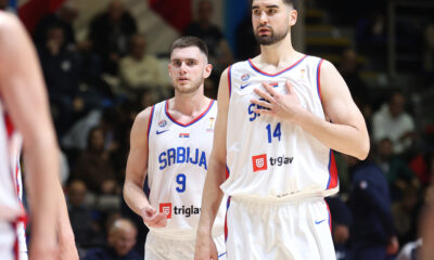 kosarkas Srbije na utakmici kvalifikacija za FIBA Svetsko Prvenstvo protiv Svajcarske u hali Aleksandar Nikolic, Beograd 27.11.2025. godine Foto: Ivica Veselinov / MN PRESS KOSARKA, BASKETBALL, KVALIFIKACIJE, SRBIJA, SVAJCARSKA, SWITZERLAND, SERBIA, WORLD CUP QUALIFIERS