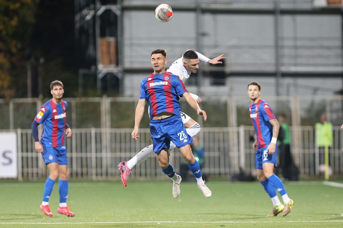 fudbaler Cukarickog na utakmici Mocart Superlige protiv Partizana na stadionu Cukarickog, Beograd 01.11.2025. godine Foto: Ivica Veselinov / MN PRESS FUDBAL, FOOTBALL, MOZZART SUPERLIGA, PRVENSTVO SRBIJE, NATIONAL CHAMPIONSHIP, FK CUKARICKI, FK PARTIZAN