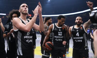 kosarkas Partizana na utakmici Evrolige protiv Monaka u hali Beogradska arena, Beograd 11.11.2025. godine Foto: MN PRESS Kosarka, Partizan, Evroliga, Monako