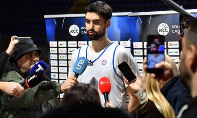 kosarkas reprezentacije Srbije trening u hali Aleksandar Nikolic Pionir, Beograd 24.11.2025. godine Foto: Marko Metlas Kosarka, Srbija, Trening