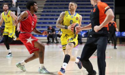 kosarkas Makabija na utakmici Evrolige protiv Armanija u hali Beogradska Arena, Beograd 26.11.2025. godine Foto: Ivica Veselinov / MN PRESS KOSARKA, BASKETBALL, EUROLEAGUE, MACCABI TEL AVIV, ARMANI MILANO