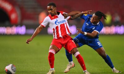 fudbaler Crvene zvezde na utakmici Superlige Prvenstva Srbije protiv Radnika Surdulica na stadionu Rajka Mitica, Beograd, 02.11.2025. godine Foto: Marko Metlas Fudbal, Crvena zvezda, Superliga Prvenstvo Srbije, Radnik Surdulica