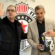 PREDRAG MIJATOVIC clan UO i NENAD STOJAKOVIC novi trener fudbaler Partizana na stadionu Partizana, Beograd 08.03.2025. godine Foto: MN PRESS Fudbal, Partizan