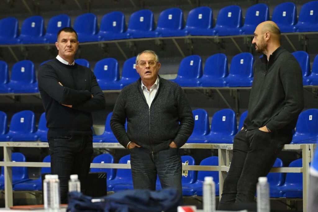 kosarkas reprezentacije Srbije trening u hali Aleksandar Nikolic Pionir, Beograd 24.11.2025. godine Foto: Marko Metlas Kosarka, Srbija, Trening