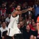 STERLING BROWN Sterling Braun, kosarkas Partizana, na utakmici Evrolige protiv Olimpijakosa, u hali Mira i prijateljstva u Pireju. Atina, 07.11.2025. foto: MN Press / kl Kosarka, Euroleague, Olimpijakos, Partizan