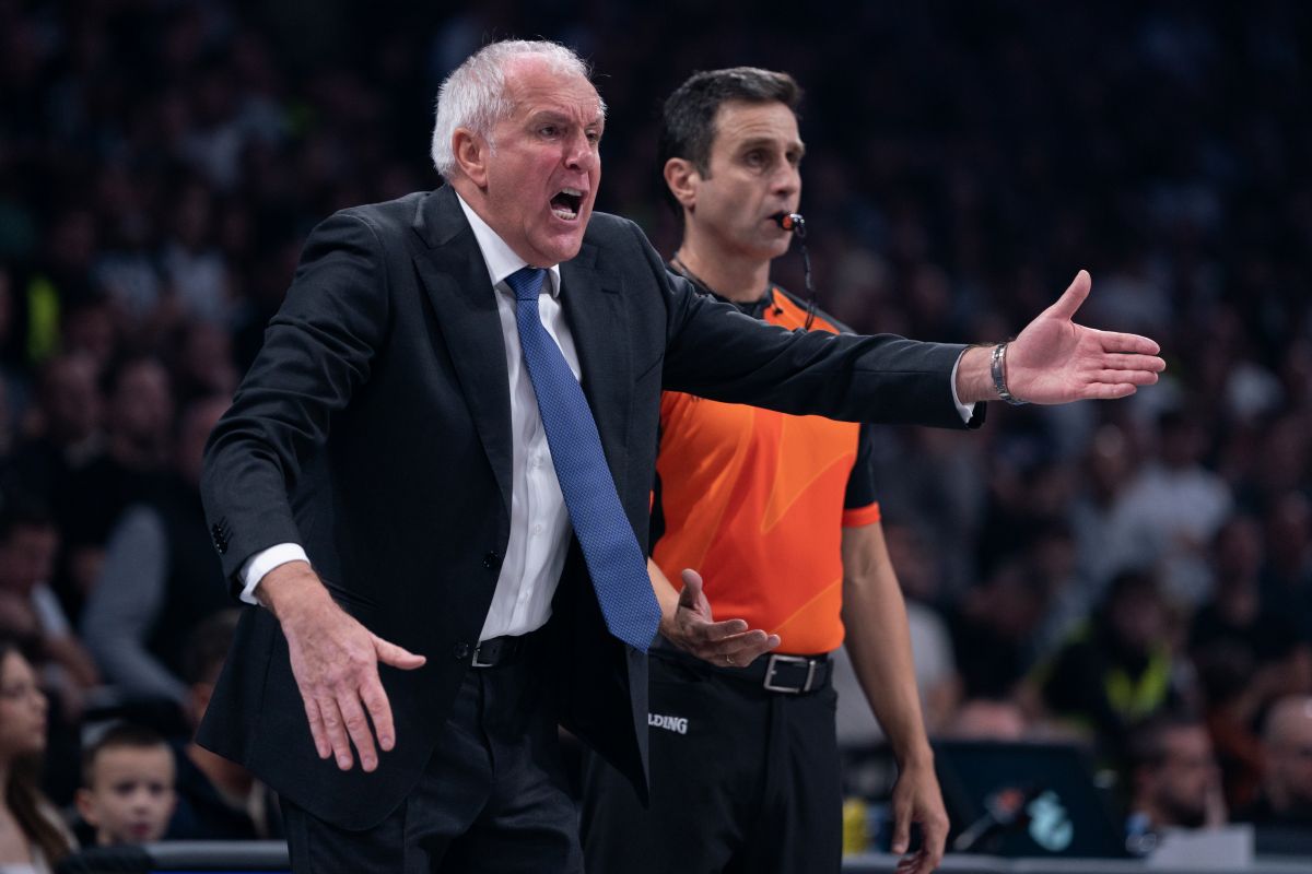 kosarkas Partizana na utakmici Evrolige protiv Monaka u hali Beogradska arena, Beograd 11.11.2025. godine Foto: MN PRESS Kosarka, Partizan, Evroliga, Monako