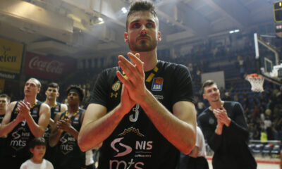 RADE ZAGORAC kosarkas Partizana na utakmici polufinala ABA lige protiv Buducnosti u hali Aleksandar Nikolic, Beograd 10.05.2022. Foto: Ivica Veselinov / MN PRESS KOSARKA, BASKETBALL, PARTIZAN, BUDUCNOST, ABA LIGA, ABA LEAGUE