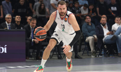 MARKO GUDURIC kosarkas Armanija na utakmici Evrolige protiv Partizana u hali Beogradska Arena, Beograd 02.10.2025. godine Foto: Ivica Veselinov / MN PRESS KOSARKA, BASKETBALL, EVROLIGA, EUROLEAGUE, PARTIZAN, ARMANI MILANO