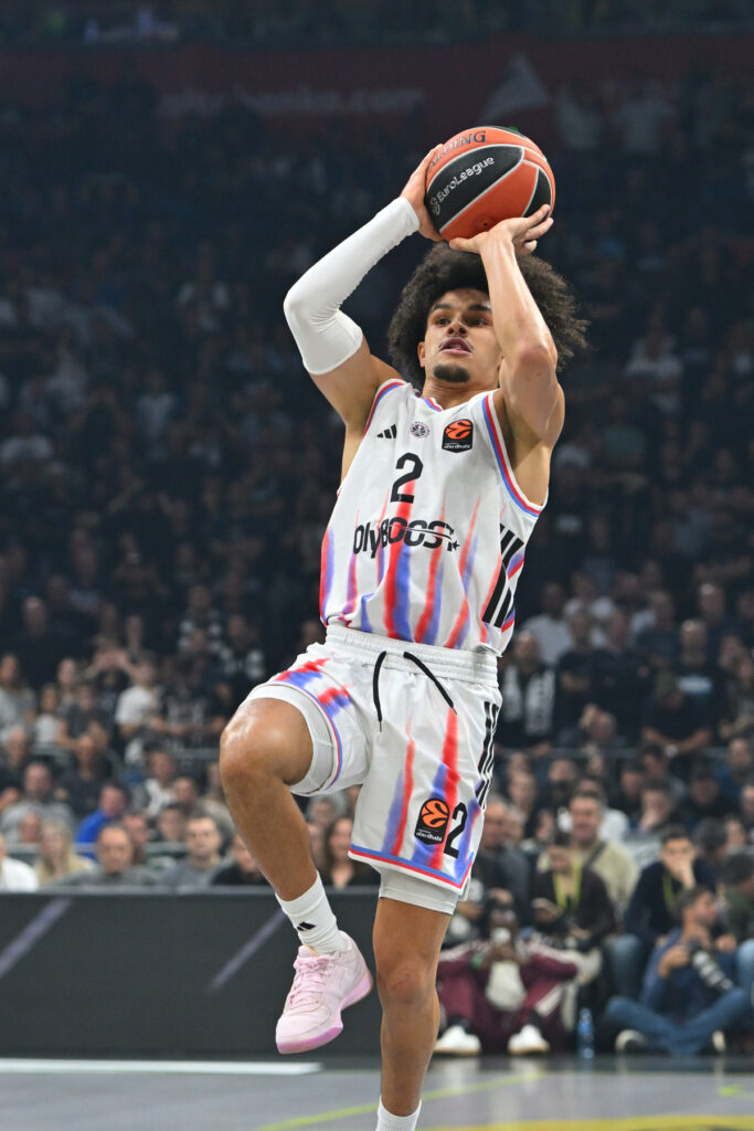 NADIR HIFI Nadir Hajfi kosarkas Pariza na utakmici Evrolige protiv Partizana u hali Beogradska arena, Beograd 24.10.2025. godine Foto: Marko Metlas
Kosarka, Partizan, Evroliga, Pariz