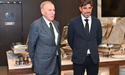 Dragan Džajić i selektor reprezentacije Srbije Veljko Paunović