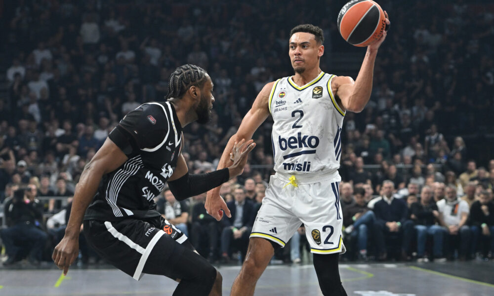 WADE BALDWIN IV Vejd Boldvin kosarkas Fenerbahcea Istanbul na utakmici Evrolige protiv Partizana u hali Beogradska arena, Beograd 21.11.2025. godine Foto: Marko Metlas Kosarka, Partizan, Evroliga, Fenerbahce Istanbul
