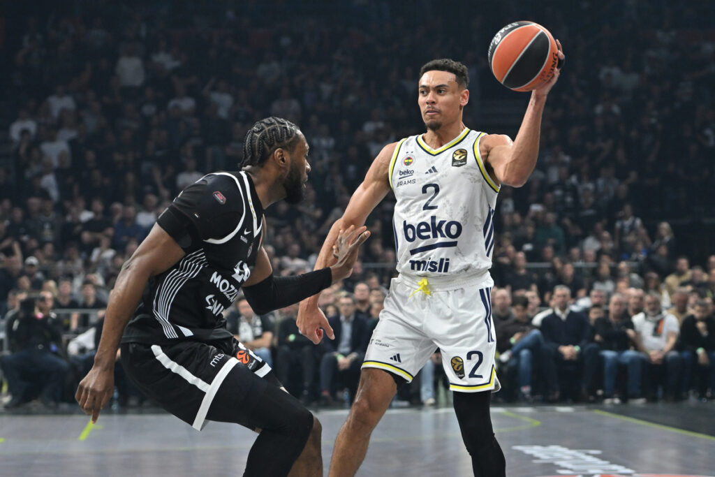 WADE BALDWIN IV Vejd Boldvin kosarkas Fenerbahcea Istanbul na utakmici Evrolige protiv Partizana u hali Beogradska arena, Beograd 21.11.2025. godine Foto: Marko Metlas Kosarka, Partizan, Evroliga, Fenerbahce Istanbul