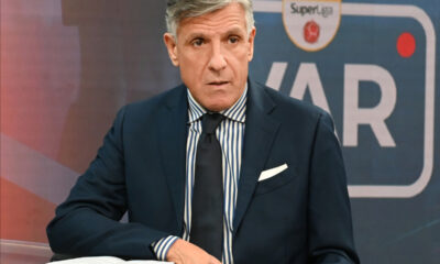 DOMENICO MESSINA Domeniko Mesina, predsednik sudijske komisije FSS, gost na Arena TV. Beograd, 25.11.2025. foto: Nebojsa Parausic Fudbal, Srbija