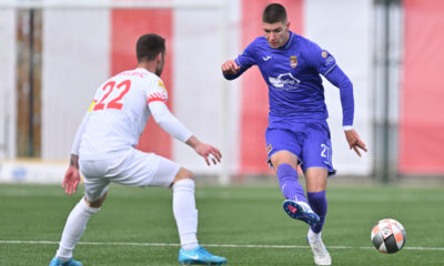 STEFAN GUDELJ fudbaler Graficara na utakmici Kupa Srbije protiv Radnickog Nis na stadionu omladinske skole Crvene zvezde na stadionu Rajko Mitic, Beograd 03.12.2025. godine Foto: Marko Metlas Fudbal, Graficar, Kup Srbije, Radnicki Nis