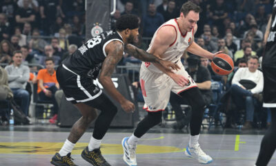 JOHANNES VOIGTMANN Johanes Fojgtman kosarkas Bajerna Minhen na utakmici Evrolige protiv Partizana u hali Beogradska arena, Beograd 04.12.2025. godine Foto: Marko Metlas Kosarka, Partizan, Evroliga, Bajern Minhen