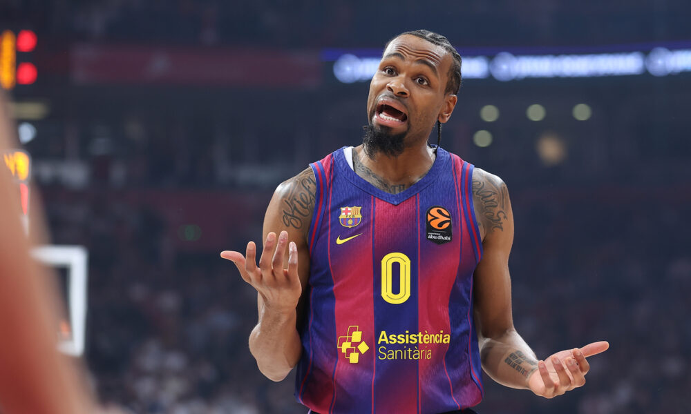 KEVIN PUNTER Kevin Panter kosarkas Barselone na utakmici Evrolige protiv Crvene Zvezde u hali Beogradska Arena, Beograd 05.12.2025. godine Foto: Ivica Veselinov / MN PRESS KOSARKA, BASKETBALL, EVROLIGA, EUROLEAGUE, CRVENA ZVEZDA, BARCELONA, BARSELONA