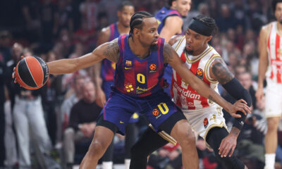 KEVIN PUNTER Kevin Panter kosarkas Barselone na utakmici Evrolige protiv Crvene Zvezde u hali Beogradska Arena, Beograd 05.12.2025. godine Foto: Ivica Veselinov / MN PRESS KOSARKA, BASKETBALL, EVROLIGA, EUROLEAGUE, CRVENA ZVEZDA, BARCELONA, BARSELONA