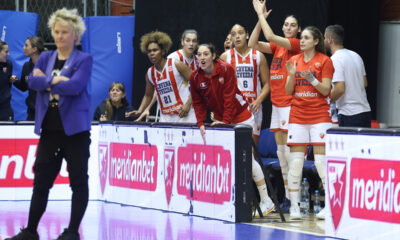 kosarkasica Crvene Zvezde na utakmici FIBA Evrokupa protiv Panatinaikosa u hali sportova Ranko Zeravica, Beograd 18.12.2025. godine Foto: Ivica Veselinov / MN PRESS KOSARKA, BASKETBALL, FIBA EUROCUP WOMANS, CRVENA ZVEZDA, PANATHINAIKOS