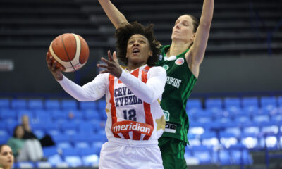 kosarkasica Crvene Zvezde na utakmici FIBA Evrokupa protiv Panatinaikosa u hali sportova Ranko Zeravica, Beograd 18.12.2025. godine Foto: Ivica Veselinov / MN PRESS KOSARKA, BASKETBALL, FIBA EUROCUP WOMANS, CRVENA ZVEZDA, PANATHINAIKOS