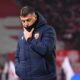 Trener Crvene zvezde na utakmici Superlige Prvenstva Srbije protiv Vojvodine Novi Sad na stadionu Rajka Mitica, Beograd, 07.12.2025. godine Foto: Marko Metlas Fudbal, Crvena zvezda, Superliga Prvenstvo Srbije, Vojvodina Novi Sad