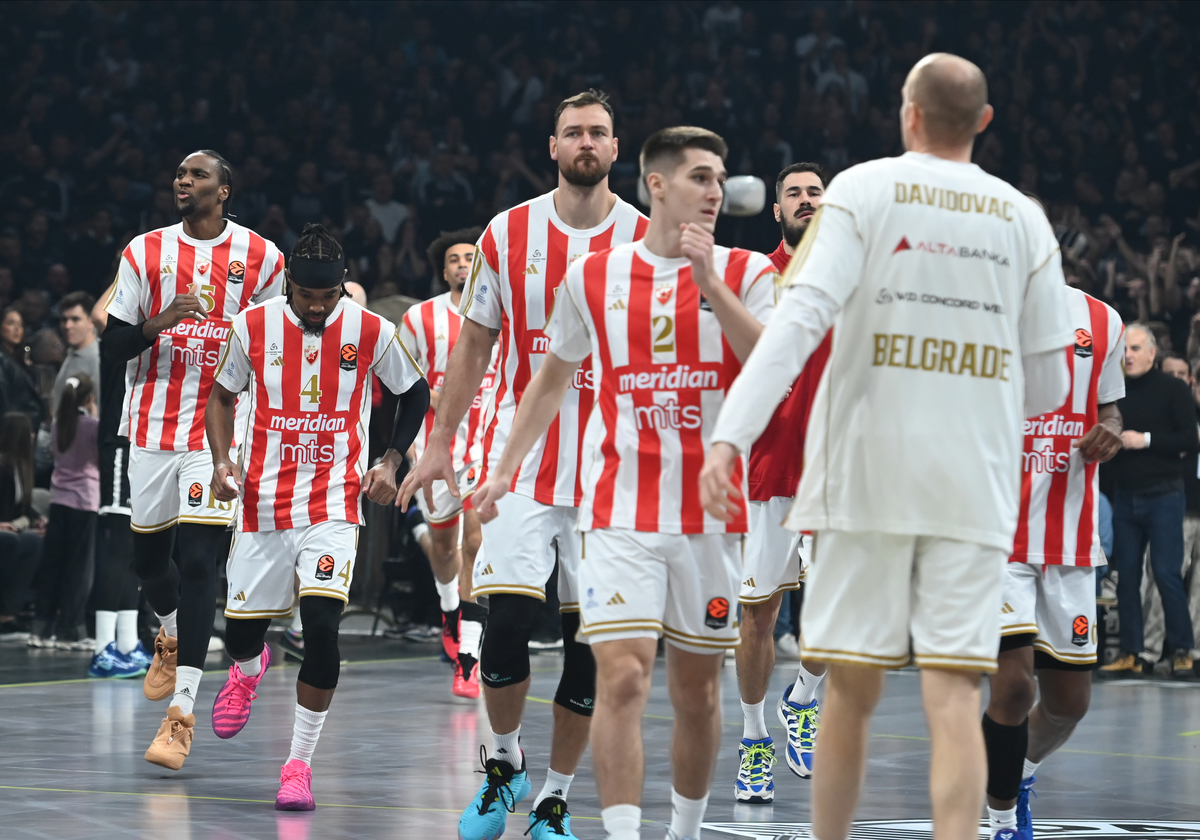 PARTIZAN vs CRVENA ZVEZDA Beograd, 12.12.2025. foto: Nebojsa Parausic Kosarka, Euroleague, Partizan, Crvena zvezda