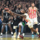 PARTIZAN vs CRVENA ZVEZDA Beograd, 12.12.2025. foto: Nebojsa Parausic Kosarka, Euroleague, Partizan, Crvena zvezda