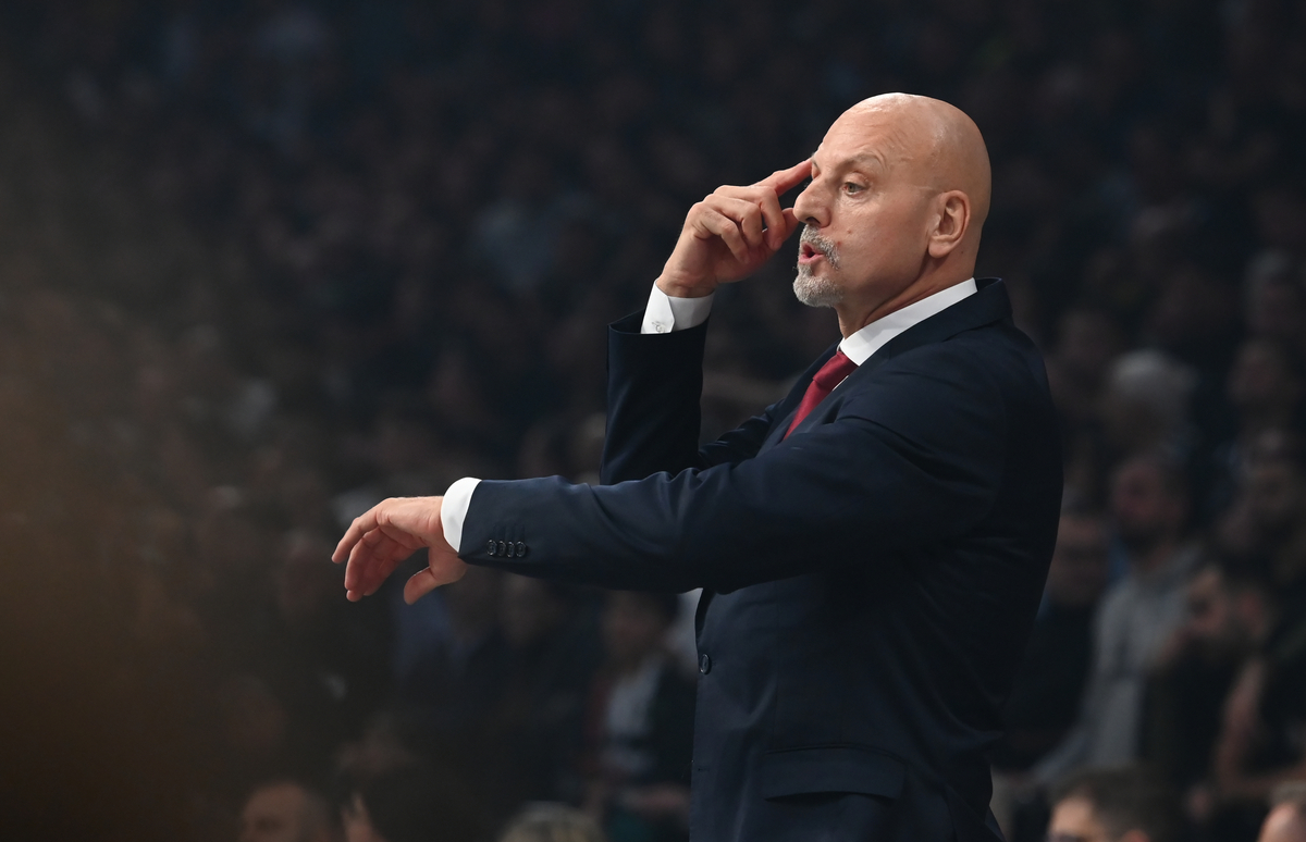 PARTIZAN vs CRVENA ZVEZDA Beograd, 12.12.2025. foto: Nebojsa Parausic Kosarka, Euroleague, Partizan, Crvena zvezda