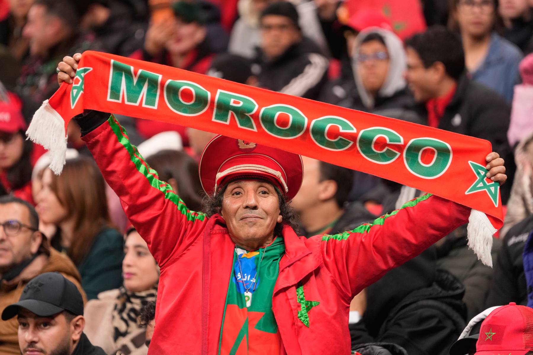 Navijač Maroka spreman za Afrički kup nacija