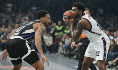 ARMONI BROOKS Armoni Bruks kosarkas Armanija na utakmici Evrolige protiv Partizana u hali Beogradska Arena, Beograd 15.11.2024. godine Foto: Ivica Veselinov / MN PRESS KOSARKA, BASKETBALL, EVROLIGA, EUROLEAGUE, PARTIZAN, ARMANI MILANO