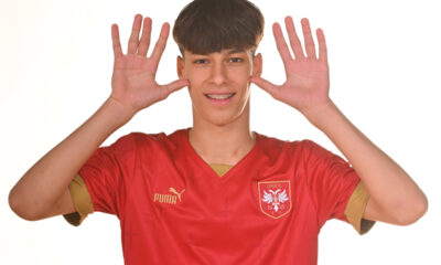 DUSAN JOVANOVIC fudbaler U17 reprezentacije Srbije u sportskom centru FSS, Stara Pazova 05.03.2025. godine Foto: Marko Metlas Fudbal, Srbija U17