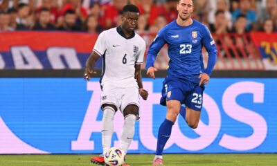 MARC GUEHI Mark Guehi fudbaler reprezentacije Engleske na utakmici kvalifikacija za FIFA Svetsko prvenstvo protiv Srbije na stadionu Rajko Mitic, Beograd 09.09.2025. godine Foto: Marko Metlas Fudbal, Reprezentacija, Srbija, Engleska, Kvalifikacije za Svetsko prvenstvo