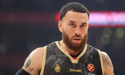 MIKE JAMES Majk Dzejms, kosarkas Monaka, na utakmici Evrolige protiv Crvene Zvezde, u hali Beogradska Arena. Beograd 13.11.2025. foto: Ivica Veselinov / MN Press KOSARKA, BASKETBALL, EVROLIGA, EUROLEAGUE, CRVENA ZVEZDA, MONAKO, MONACO