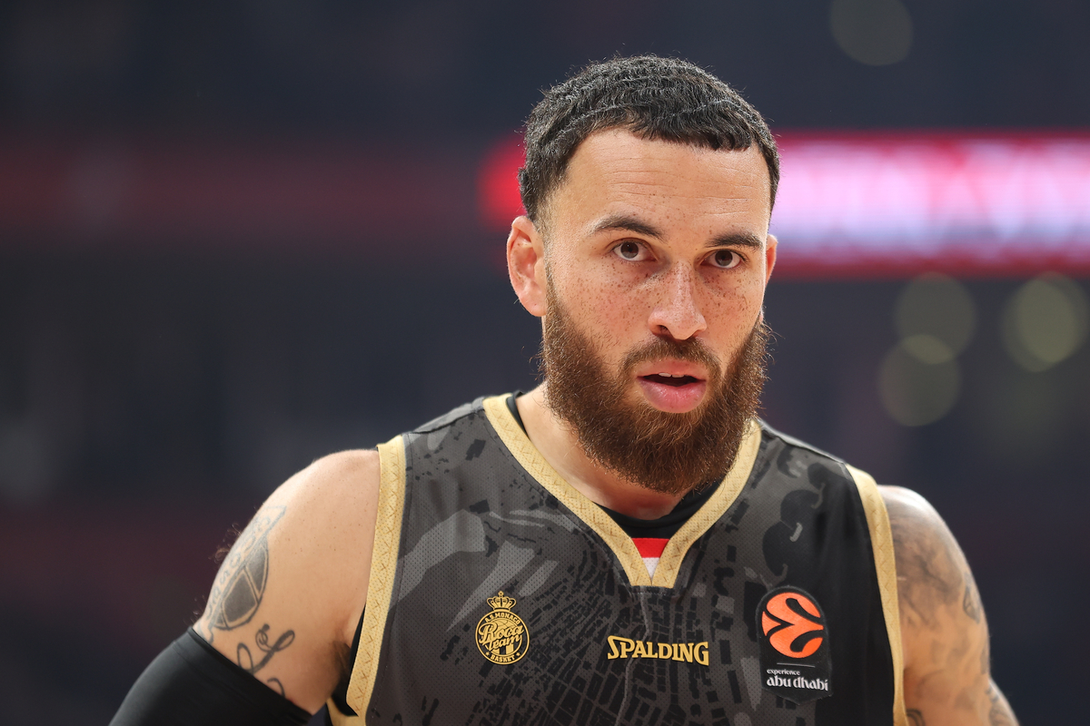 MIKE JAMES Majk Dzejms, kosarkas Monaka, na utakmici Evrolige protiv Crvene Zvezde, u hali Beogradska Arena. Beograd 13.11.2025. foto: Ivica Veselinov / MN Press KOSARKA, BASKETBALL, EVROLIGA, EUROLEAGUE, CRVENA ZVEZDA, MONAKO, MONACO