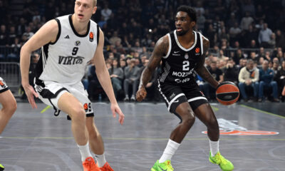 SHAKE MILTON Sejk Milton, kosarkas Partizana, na utakmici Evrolige protiv Virtusa, u Beogradskoj areni. Beograd, 17.12.2025. foto: Nebojsa Parausic Kosarka, Euroleague, Partizan, Virtus