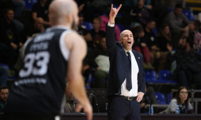 JOAN PENARROYA Djoan Penjaroja trener kosarkasa Partizana na utakmici ABA lige protiv Igokee u hali Aleksandar Nikolic, Beograd 25.01.2026. godine Foto: Ivica Veselinov / MN PRESS KOSARKA, BASKETBALL, ABA LIGA, ABA LEAGUE, JADRANSKA LIGA, ADRIATIC LEAGUE, KK PARTIZAN, IGOKEA