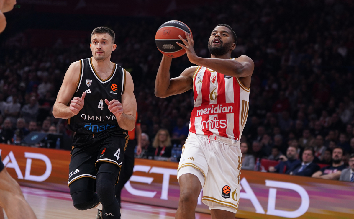 CRVENA ZVEZDA vs DUBAI Beograd, 30.01.2026. foto: MN Press / ds Kosarka, Euroleague, Crvena zvezda, Dubai