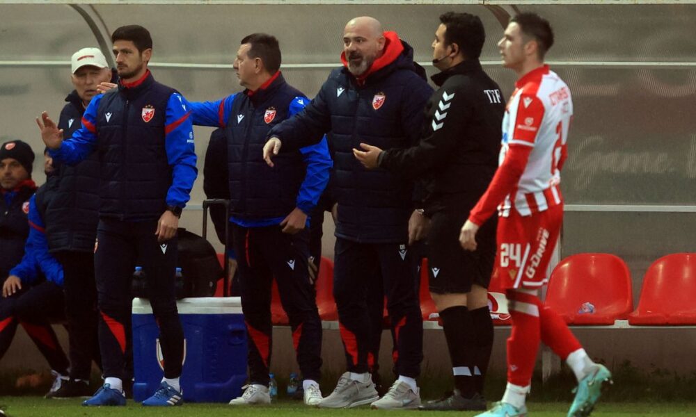 DEJAN STANKOVIC, trener fudbalera Crvene zvezde, na pripremnoj utakmici protiv DVSC Debrecina, na terenu hotela Regnum Caria. Antalija, 11.01.2026. foto: MN Press / adj Fudbal, Crvena zvezda, DVSC Debrecin, Pripremna utakmica