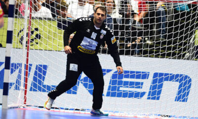 rukometas reprezentacije Srbije na utakmici EHF Evropskog prvenstva protiv Nemacke u hali Jiske bank boksen, Herning 17.01.2026. godine Foto: MN PRESS Rukomet, Srbija, EHF Evropsko prvenstvo, Nemacka