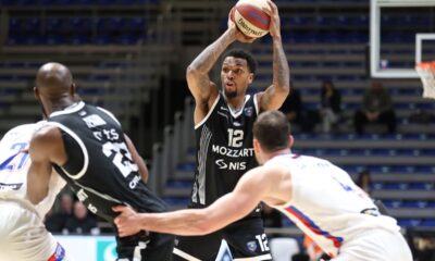 kosarkas Partizana na utakmici ABA lige protiv Igokee u hali Aleksandar Nikolic, Beograd 25.01.2026. godine Foto: Ivica Veselinov / MN PRESS KOSARKA, BASKETBALL, ABA LIGA, ABA LEAGUE, JADRANSKA LIGA, ADRIATIC LEAGUE, KK PARTIZAN, IGOKEA