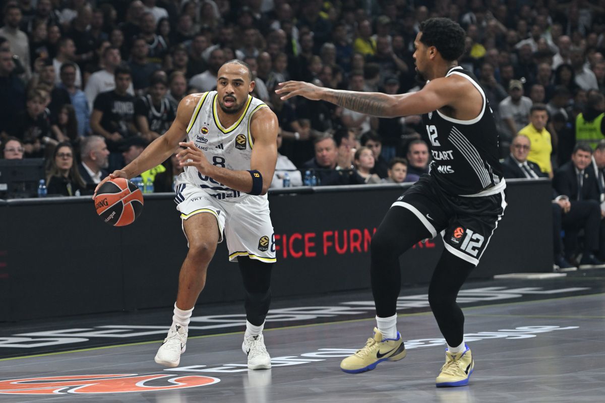TALEN HORTON TUCKER Tejlen Horton Taker kosarkas Fenerbahcea Istanbul na utakmici Evrolige protiv Partizana u hali Beogradska arena, Beograd 21.11.2025. godine Foto: Marko Metlas Kosarka, Partizan, Evroliga, Fenerbahce Istanbul