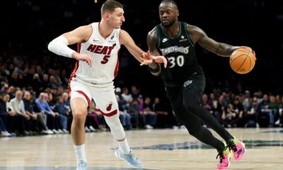 Nikola Jović na meču protiv Minesote