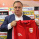 DICK ADVOCAAT Dik Advokat novi selektor i trener fudbalske reprezentacije Srbije na press konferenciji predstavljanje u Sportskom centru FSS, Stara Pazova 28.07.2014. godine Foto: Marko Metlas Fudbal, Srbija, Selektor, Trener
