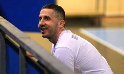 NENAD ZIVANOVIC trener odbojkasica Partizana, na prvenstvenoj utakmici protiv Crvene zvezde, u hali na Banjici. Beograd, 01.03.2024. foto: MN Press / vm Odbojka, Crvena zvezda, Partizan